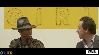 Pharrell Williams G I R L Exhibition at Galerie Perrotin Paris [upl. by Paulie]