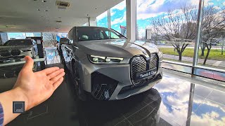 2023 BMW iX xDrive50 FULL REVIEW  Exterior Interior and Practicality [upl. by Esinnej]