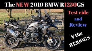 BMW R1250GS test ride review and comparison to the outgoing R1200GS [upl. by Dorsy809]