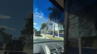 chauffeur 6600 miami automobile taxi cabdriver geography road nature traffic buildings car [upl. by Fritzie348]