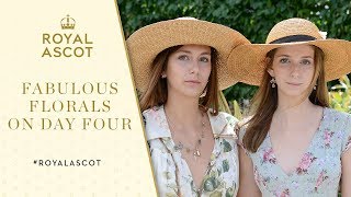 Royal Ascot 2017  Fabulous florals on Day Four [upl. by Mayberry879]