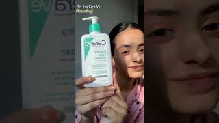 CeraVe foaming facial cleanser skincare skincareroutine skinlove [upl. by Lordan]