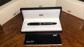 Montblanc Meisterstuck Le Grand Rollerball pen [upl. by Lombardy]