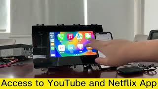 3 in 1 Wireless Carplay and Android Auto Adapter with Built in Netflix YouTube [upl. by Binah]