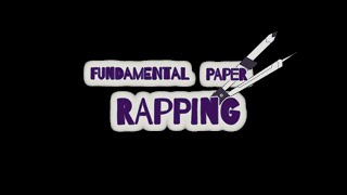 Fundamental Paper Rapping Announcement  QNA ANNOUNCEMENT [upl. by Nosirrah]