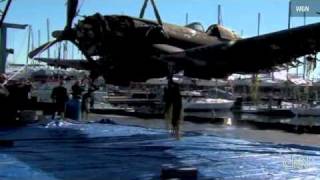 WW2 F4U Corsair pulled from Lake Michigan [upl. by Llerud]