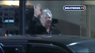 EXCLUSIVE Alan Rickman And Rima Horton Leave quotNobel Sonquot Premiere [upl. by Echo]