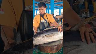 Yellowfin Tuna cutting skills shorts youtubeshorts subscribe [upl. by Ekle]