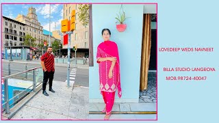 🔴Live Wedding Ceremony Lovedeep ❤️Navneet Billa Studio Langroya Cont 9872440047 [upl. by Ellennod]