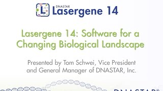 DNASTAR  Introduction to Lasergene 14 Webinar [upl. by Mccully]