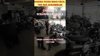 NOVA SCRAMBLER 1200 X DA TRIUMPH PROMETE MUITO MAIS POR MUITO MENOS VEJAM [upl. by Asilrahc42]