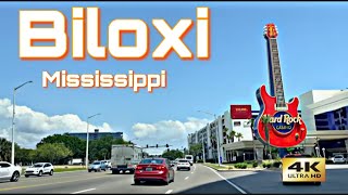 Biloxi MS  The Vegas Of The Gulf Coast  Driving Tour [upl. by Adnilg]