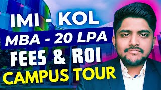 IMI Kolkata College Review  Placements  Fees  ROI  Campus tour [upl. by Elegna314]