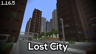 Minecraft Lost City with Distant Horizons Mod 1165 [upl. by Finer]