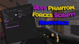 FREE Phantom Forces Script AIMBOT ESP WALKSPEED AND MORE [upl. by Enitsenre]