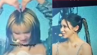 Michaeng moments Mina asking Once to shout Chaeyoung’s name Michaeng is really sailing here [upl. by Debby]