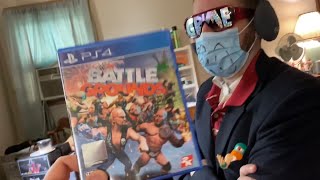 GRIME STOLE MY WWE BATTLEGROUNDS PS5 GAME [upl. by Nnylacissej]