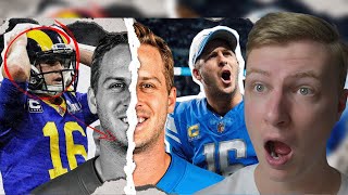 British Guy Reacts To How Jared Goff Unexpectedly Saved His NFL Career [upl. by Fausta]