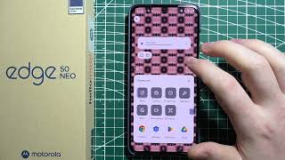 Motorola Edge 50 Neo How to Remove Lock Screen Widgets [upl. by Eilhsa]