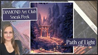 Diamond Art Club Sneak Peek “Path of Light” by Jennie Li [upl. by Atiekan]