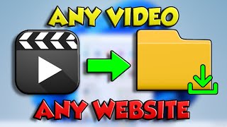 How To Download Any Video From ANY Website On Chrome  Download Embed Videos [upl. by Karmen]