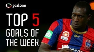 Top 5 Goals ALeague  HESKEY Scores [upl. by Runkel]