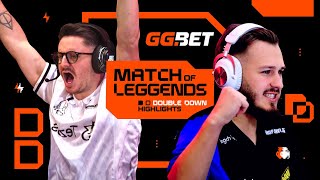 NAVI vs Vitality Highlights – GGBETs Match of LeGGends Double Down [upl. by Leaj]