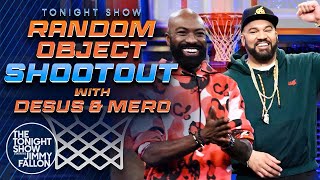 Random Object Shootout with Desus amp Mero  The Tonight Show Starring Jimmy Fallon [upl. by Libenson]