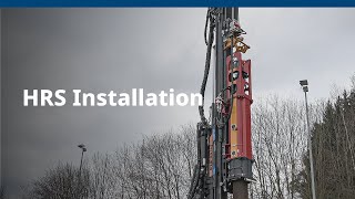 RTG Rammtechnik GmbH – HRS Installation [upl. by Etnoval]