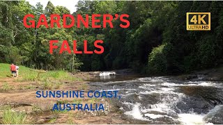 Gardners Falls Maleny Sunshine Coast Australia 4K [upl. by Carly]