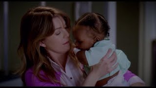 Meredith and Zola 7x21 3 [upl. by Ennaerb]