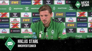 „Gedanken ob ich schuld bin“ WerderProfi Niklas Stark über Transfers Vorbereitung amp EM 2024 [upl. by Olva]