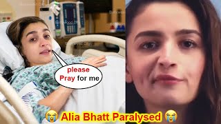 Alia Bhatt Crooked Face and 1 Side Paralyzed Due to Wrong Surgery [upl. by Anik953]