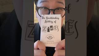 Learning how to make zines at ​⁠the American Bookbinders Museum zines books booktube fyp [upl. by Eiclek433]