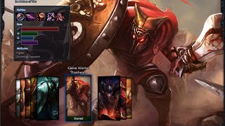 Glaive Warrior Pantheon Skin Spotlight Gameplay 1080p HD League Of Legends [upl. by Bernardo]