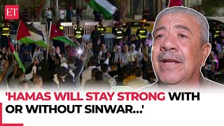 Yahya Sinwar Death Hamas will stay strong with or without Sinwar… says Jordanian protestor [upl. by Nalyorf]