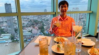 Chatrium Riverside hotel Bangkok club lounge  Thailand vlog [upl. by Crowley]