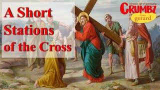 Short Stations of the Cross  Used by Franciscans on Missions  Meditations by St Alphonsus Liguori [upl. by Rima]