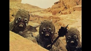 STAR WARS Battlefront easter egg Tusken RaidersSand people moving around [upl. by Oinolopa404]