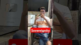 Sovereignity Explained shorts polity politics [upl. by Aushoj]