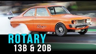 Rotary drag racing  RAW sound [upl. by Alimat399]