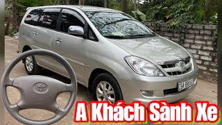 ANH BẢO CHỈ CẦN CHẠY 200m là biết xe nó làm sao ngaychốt cho anh Khách sành xe TOYOTA Inova đã Cọc [upl. by Mastat79]