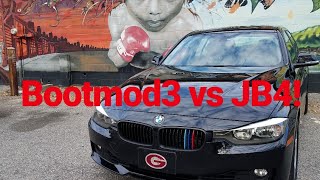 jb4 VS bootmod3 comparison BMW F30 328xi [upl. by Hungarian228]