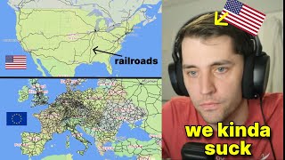 American reacts to Why Europe Is Insanely Well Designed [upl. by Akaya]