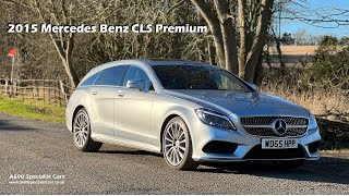 2015 65 MERCEDESBENZ CLS CLASS 21 CLS220 D AMG LINE PREMIUM 5d 174 BHP Review [upl. by Madaih]