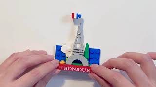 LEGO Eiffel Tower Magnet ㅣ Building Toy 854011 [upl. by Balliol928]