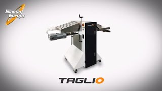 Horizontale Snijmachine  Taglio  Brood en Bakkerijmachines  Sinmag Europe [upl. by Nodlew]