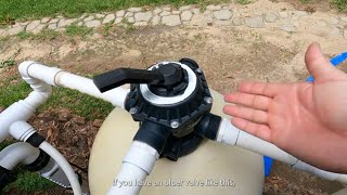 How To Replace Your Multiport Top Key Cover On Your Sand Filter [upl. by Brenner41]