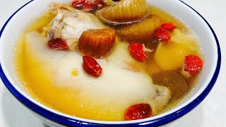 Grandma’s nutritious moisturising immunity booster coconut tonic chicken soup [upl. by Amre]