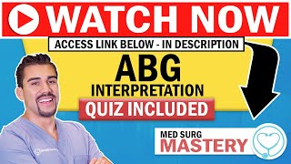 ABG  Arterial blood gas interpretation made simple in 8 minutes RN LPN LVN for NCLEX [upl. by Iney893]